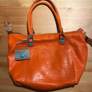 Italian genuine leather GABS handbag